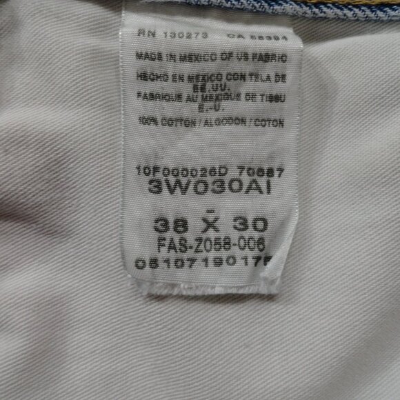 Riggs, Wrangler, Double Front Carpenter Jeans, 38 x 30 - Picture 8 of 13